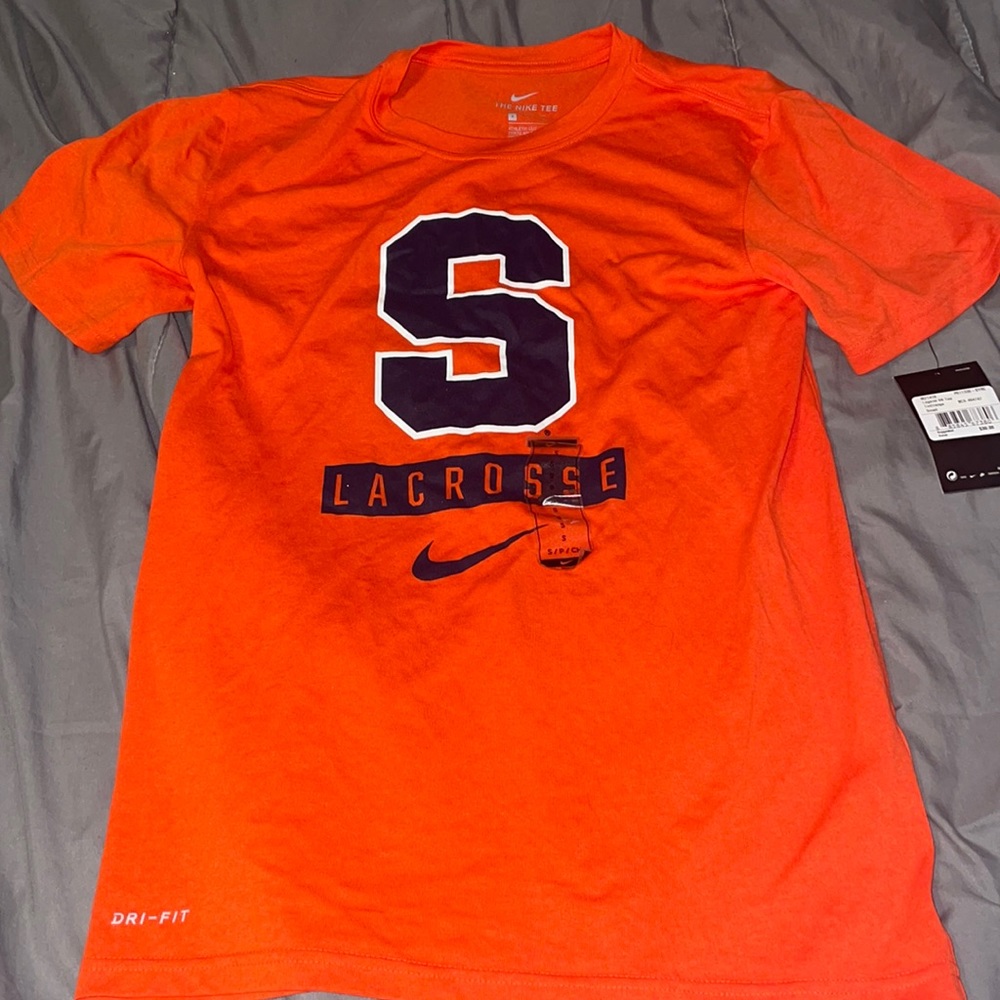 OFFICIAL Nike Syracuse lacrosse dry fit t-shirt